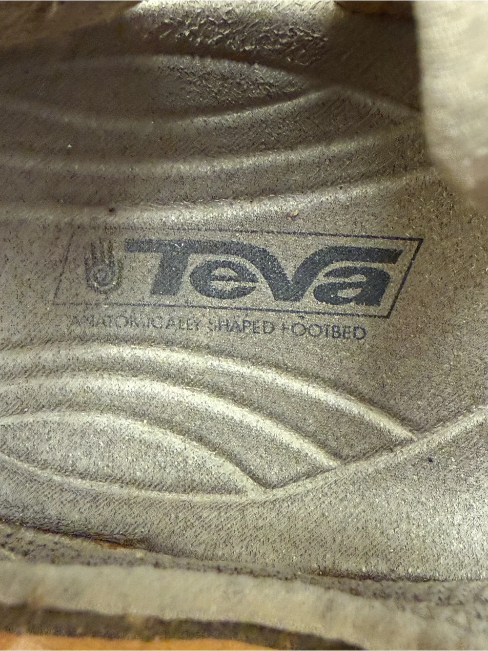 Teva Fossil Canyon 6101 Waterproof Leather Hiking Sandals Men’s Size 10 US
